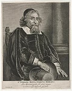 Ephraim Bonus by Jan Lievens (Dutch, 1607–1674)