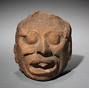 Face Fragment by Unknown Artist