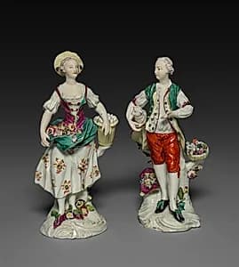 Farmer's Wife; Farmer by Unknown Artist