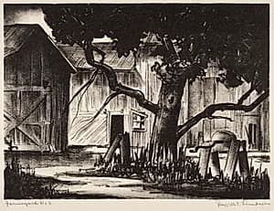Farmyard No. 2 by Russell T. Limbach (American, 1904–1971)
