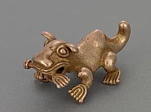 Feline Pendant by Unknown Artist