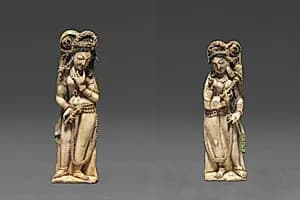 Female Attendants by Unknown Artist