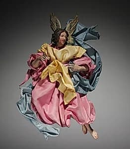 Figure from a Crèche: Angel by Unknown Artist