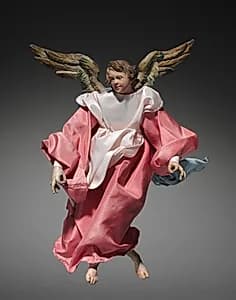 Figure from a Crèche: Angel by Unknown Artist