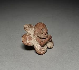 Figure in Flower Ornament by Unknown Artist