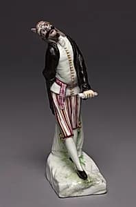 Figure of Pantalone by Mennecy Factory (French)