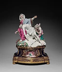 Figure of the Pietà by Joseph Willems (Flemish, 1715–1766)