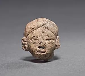 Figurine Head by Unknown Artist