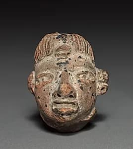 Figurine Head by Unknown Artist