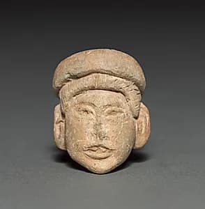 Figurine Head by Unknown Artist