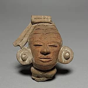 Figurine Head Fragment by Unknown Artist