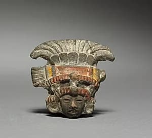 Figurine Head Fragment by Unknown Artist
