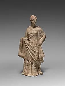 Figurine of Standing Woman by Unknown Artist