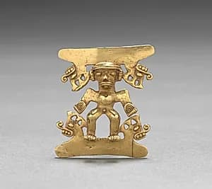 Figurine Pendant by Unknown Artist