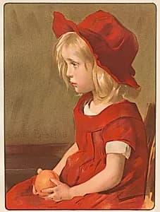 Fillette à l'Orange by Louise Breslau (Swiss, 1856–1927)