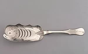 Fish Slice by Samuel Kirk (American, 1793–1872)