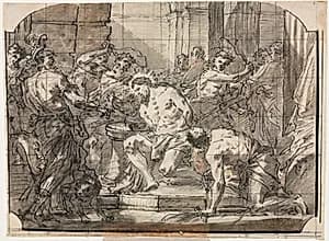 Flagellation of Christ by Gaspare Diziani (Italian, 1689–1767)