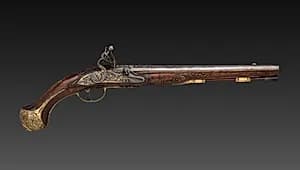 Flintlock Pistol (1 of 2) by Unknown Artist