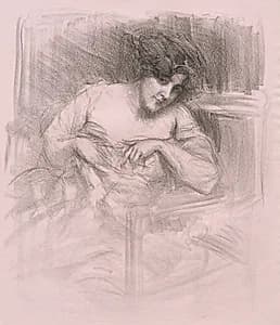 Flirt by Albert de Belleroche (British, 1864–1944)