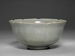 Floral-shaped Bowl by Unknown Artist