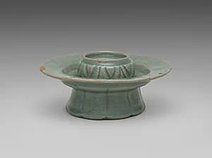 Floral-shaped Cup Stand by Unknown Artist