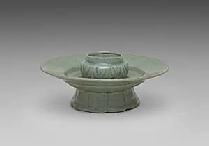 Floral-shaped Cup Stand by Unknown Artist