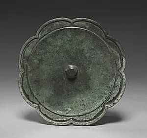Flower-shaped Mirror by Unknown Artist