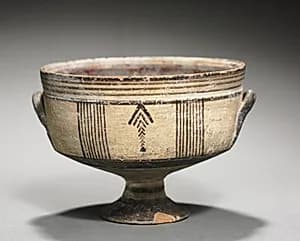 Footed Bowl by Unknown Artist