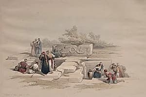 Fountain at Cana by David Roberts (Scottish, 1796–1864)