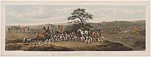 Fox Hunting, No. 3 by Thomas Sutherland (British, 1785–1838)