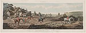 Fox Hunting, No. 4 by Thomas Sutherland (British, 1785–1838)