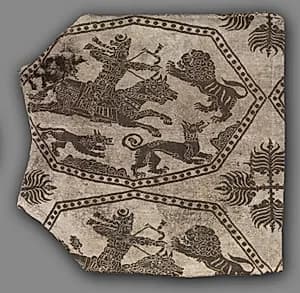 Fragment of a Caftan by Unknown Artist