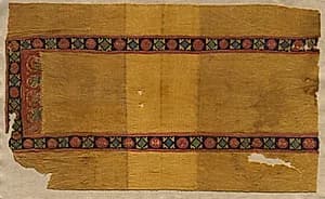 Fragment of a Tunic by Unknown Artist