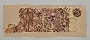 Fragment of an Embroidery by Unknown Artist