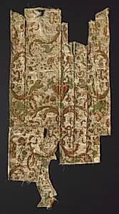 Fragment of Brocaded Velvet by Unknown Artist