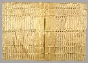 Fragment of Gold Cloth by Unknown Artist