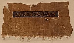 Fragment, Probably a Scarf by Unknown Artist