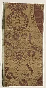 Fragments of Velvet Brocade by Unknown Artist