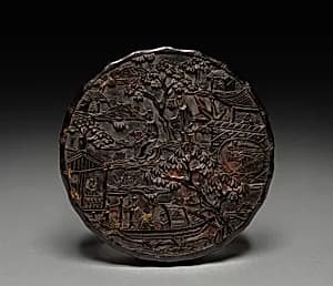 Fragrance Box (lid) by Unknown Artist
