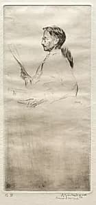 Frank Weitenkampf by Muirhead Bone (British, 1876–1953)