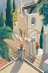 From Our Balcony by Glenn Moore Shaw (American, 1891–1981)