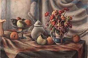 Fruits and Flowers by Henry Lee McFee (American, 1886–1953)