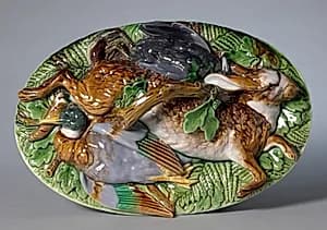 Game Pie Dish (Lid) by Minton Pottery and Porcelain Factory (British)