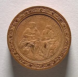 Gaming Piece (obverse) by Martin Brunner (German, 1659–1725)