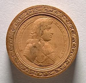 Gaming Piece (obverse) by Martin Brunner (German, 1659–1725)