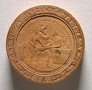 Gaming Piece (reverse) by Martin Brunner (German, 1659–1725)