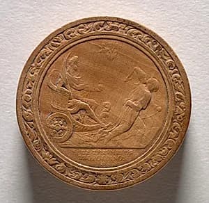 Gaming Piece (reverse) by Martin Brunner (German, 1659–1725)