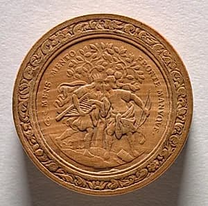 Gaming Piece (reverse) by Martin Brunner (German, 1659–1725)