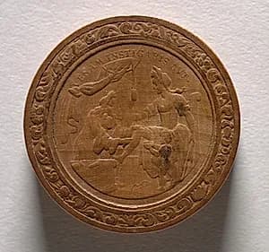 Gaming Piece (reverse) by Martin Brunner (German, 1659–1725)