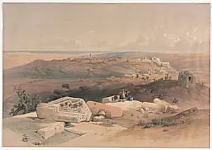 Gaza by David Roberts (Scottish, 1796–1864)
